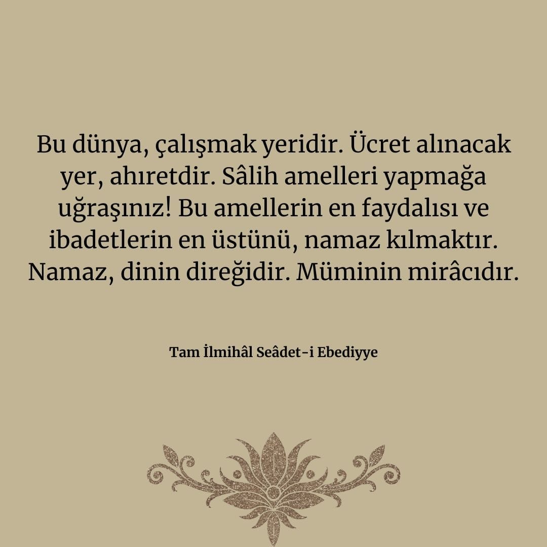 Tam İlmihâl Seâdet-i Ebediyye (5)